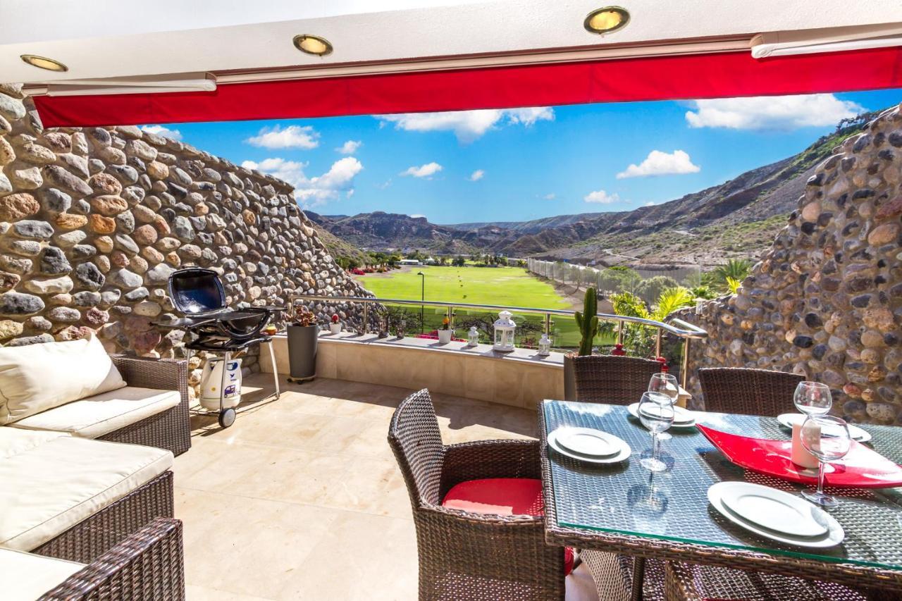 Casa Holmston, Duplex Villa With Hot Tub In Anfi Tauro Topaz Mogan Exterior photo