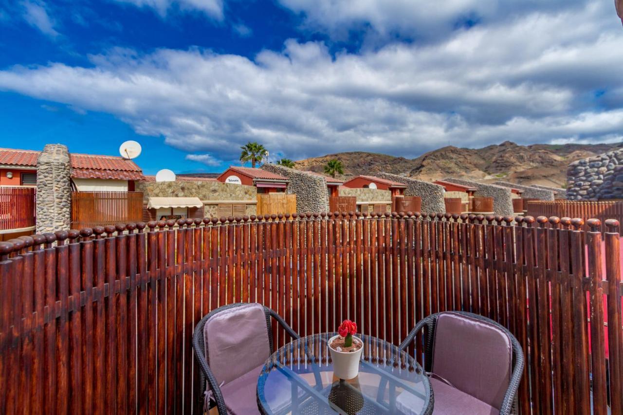 Casa Holmston, Duplex Villa With Hot Tub In Anfi Tauro Topaz Mogan Exterior photo